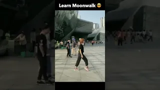 Learn Moonwalk easy technique #shorts