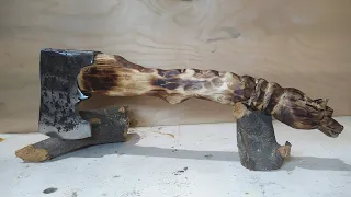 Новая жизнь старого топора.Antique Hatchet Restoration