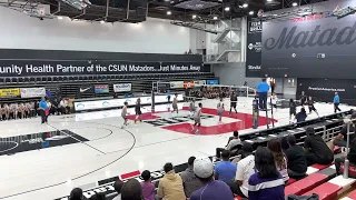 Boys Volleyball: VAAS vs. Rancho Dominguez | CIF-LACS Division III Championship Snippets (2023)