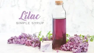 Lilac Simple Syrup