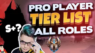 THE BEST HIGH ELO Tier List for ALL ROLES with Snitch (Pro EU Mid Laner!) | Patch 2.1b Wild Rift