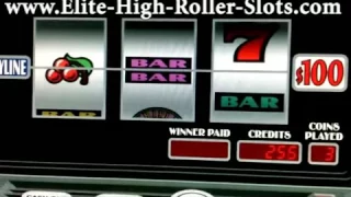 Big Win! $100 Triple Double Diamond, Wild Cherry High Limit Slot Machine! Jackpot Handpay IGT777