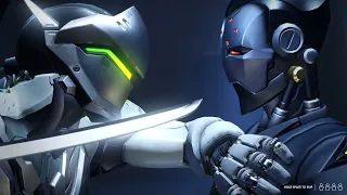 Overwatch Storm Rising - Story Mode Genji Scenes