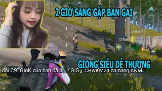 PUBG MOBILE - 2 Giờ Sáng Gặp Bạn Gái Giọng Siêu Dễ Thương Tạo Động Lực Để Béo Lấy Top 1