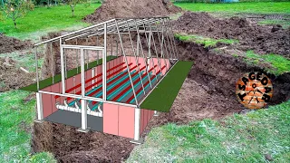 Geothermal greenhouse - Part 1 - Excavation