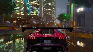 GTA: V |  Lamborghini Aventador LP-700-4 HQ (Next-Gen Graphics)  | [GTA 5 PC Mods] - Gameplay