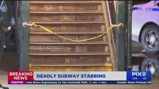 Bronx subway stabbing: Man fatally stabbed after argument