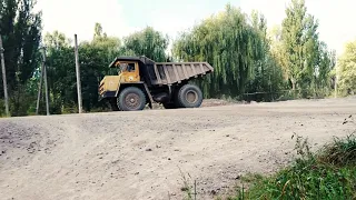 БелАЗ 45 тонник (двигло ЯМЗ 240 НМ2)