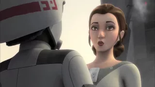 STAR WARS REBELS Clip  "A Princess on Lothal" 2016 Princess Leia HD