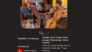 Unpopular Opinion | Heritage | Story Telling | Inzalo yeLanga | Mpumalanga | Adams Calendar