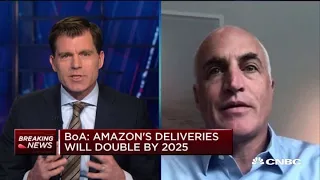 Amazon's deliveries should double by 2025: BofA analyst