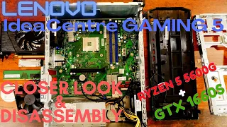 Lenovo IdeaCentre Gaming 5: Ryzen 5 5600G+Nvidia GTX 1660S. Inside look, Build Quality, Disassembly.