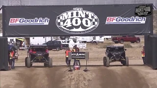 Mint 400 UTV Race 2020 Rollover at start