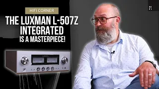 The New Luxman L-507Z Integrated Amplifier | New Technologies and Improved Efficiency