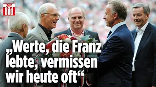 Karl-Heinz Rummenigge über den Tod seines Weggefährten Franz Beckenbauer