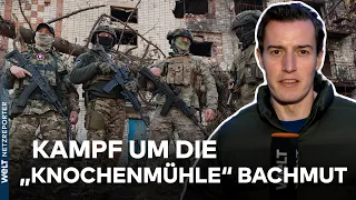 BACHMUT: „Eine Knochenmühle für beide Seiten“ - Die aktuelle Lage in der Frontstadt | UKRAINE-KRIEG