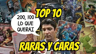 Top 10 Cartas Mas Raras y Caras de Mitos y Leyendas! MyL