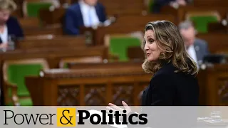 Freeland won't say if an increase to federal health transfers is coming to the provinces