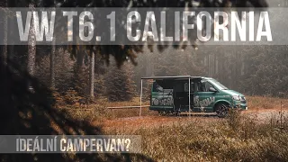 VW T6.1 California beach - ideální campervan?