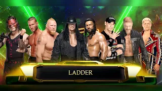 WWE2K23 - 8 Men Money In The Bank Ladder Match! PS5 Gameplay
