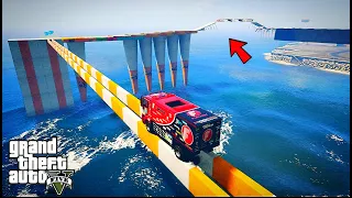 Heavy Trucks Parkour Race  0.091% Unable To Complete This Race Of GTA 5!