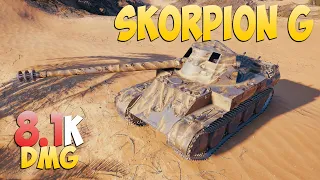 Skorpion G - 4 Kills 8.1K DMG - Poisonous! - World Of Tanks