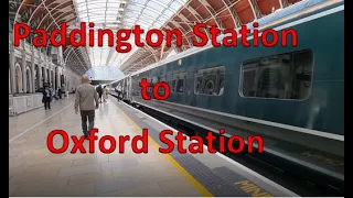 England (London) | Paddington Station to Oxford City by Train | 4K