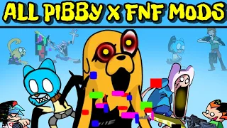 Friday Night Funkin' VS Jake, Gumball, Shaggy, Pico, Finn | Learn With Pibby x FNF Concept (FNF Mod)