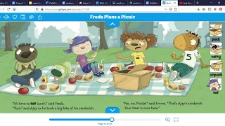 Read- aloud Freda's picnic