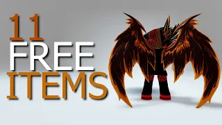 GET 11 FREE ITEMS ON ROBLOX 😲