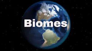 List major biomes