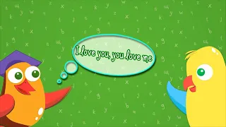 Английские песни для детей • I love you, you love me