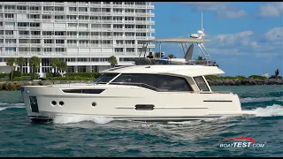 Greenline 48 Fly HYBRID 2019  Features Video by BoatTests.com