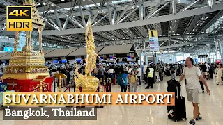 [BANGKOK] Suvarnabhumi Airport "All You Need To Know About Departure" | Thailand [4K HDR]