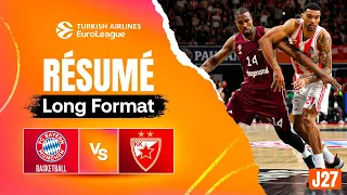 Ibaka est inarrêtable ! - Bayern Munich vs Étoile Rouge Belgrade - Résumé EuroLeague J27