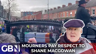 Shane MacGowan | Mourners pay respect to 'icon of Dublin' at Pogues frontman's funeral