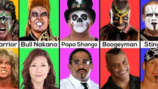 WWE Wrestlers With & Without Face Paint in Real Life