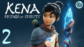 Kena Bridge of Spirits прохождение без комментариев -  часть 2 ➤ PS5 60 FPS ➤ Kena exclusive