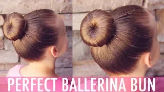 Perfecting a Perfect Ballerina Bun | Brown Haired Bliss