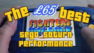 £65 for Amazing Sega Saturn Performance on the Anbernic RG ARC S (Long Play) Gameplay