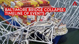 Baltimore bridge collapse timeline: What happened moments before the collision