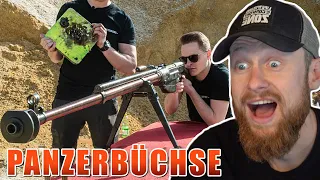 PANZERBÜCHSE mit BRANDGESCHOSSEN vs STAHL - Krasser Rückstoß! | Fritz Meinecke reagiert