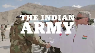 A historic first, the Indian army rides the Royal Enfields to the mighty Karakoram Pass