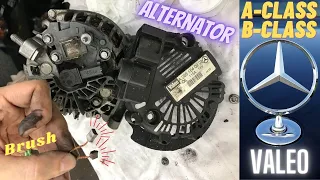 Valeo A2661540902 alternator generator replaced the brushes Mercedes A class W169 and B class W245