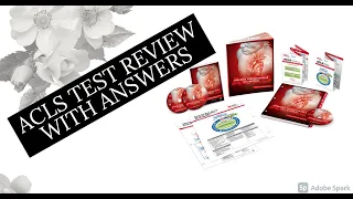 HOW TO PASS ACLS TEST  WITH ANSWERS  AMERICAN HEART ASSOCIATION 2024