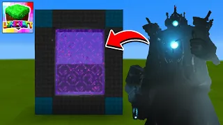 How to Make A Portal To The TITAN CAMERAMAN Dimension in Lokicraft!