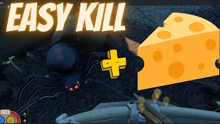 Grounded: How to CHEESE the BLACK WIDOW, Easy kill!!