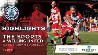 Highlights: Eastbourne Borough v Welling United