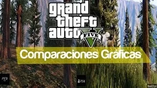 GTA V - PS4 vs PS3 (Comparación del Trailer)