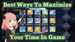 MAXIMIZING YOUR TIME FOR BUSY PLAYERS!! | Azur Lane